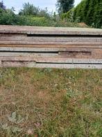 Betonpalen 200cm voor tuindraad met boordplaten., Tuin en Terras, Ophalen, Gebruikt, Palen