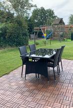 Tuintafel met 4 stoelen, Ophalen, Zo goed als nieuw