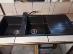 Double évier blanco couleur café, Enlèvement, Comme neuf