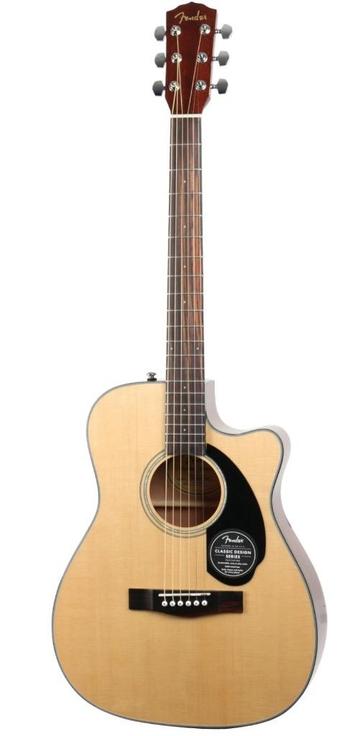 Fender CC-60 SCE NAT akoestische gitaar