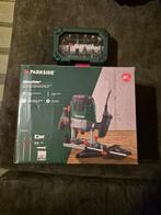 Parkside freesmachine POF1200 met freesbitset, Doe-het-zelf en Bouw, Nieuw, Ophalen of Verzenden, Parkside, Bovenfrees