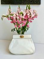 Delvaux witte clutch, Ophalen of Verzenden, Gebruikt, Wit, Avondtasje