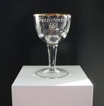 Oud geslepen émail Westmalle glas - Emaille Trappistenbier, Verzamelen, Ophalen of Verzenden, Zo goed als nieuw