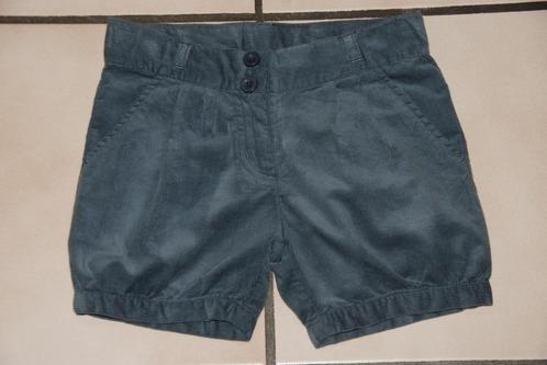 Korte broek "Prémaman = Orchestra" in muisgrijs fluweel T116, Kinderen en Baby's, Kinderkleding | Maat 116, Zo goed als nieuw