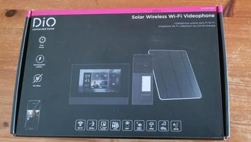 DiO draadloze Wi-Fi videofoon met batterijvoeding en zonnepa beschikbaar voor biedingen