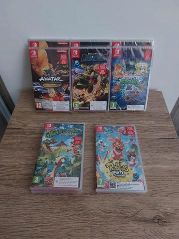 Sealed nintendo switch games beschikbaar voor biedingen