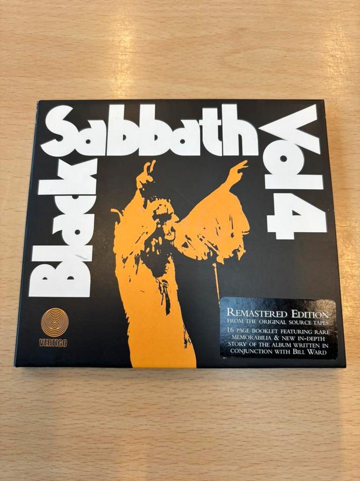 Cd - Black Sabbath - Vol 4, Cd's en Dvd's, Cd's | Hardrock en Metal, Zo goed als nieuw, Ophalen of Verzenden