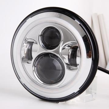 7" chrome LED koplampen Jeep Wrangler NIEUW !!!, Enlèvement ou Envoi, Neuf, Jeep