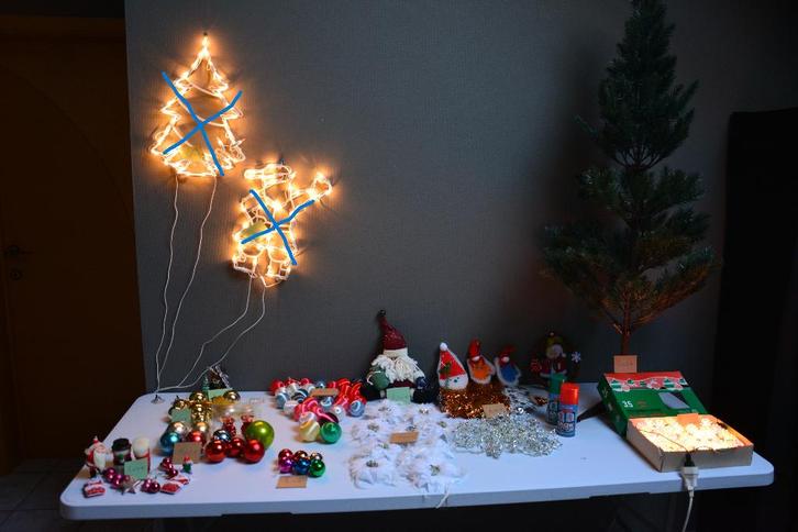 Décorations de NOEL, Huis en Inrichting, Woonaccessoires | Overige, Gebruikt, Ophalen