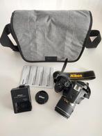 Nikon D3500 + AF-P DX Nikkor 18-55mm + tas (nieuwstaat), Audio, Tv en Foto, Fotocamera's Digitaal, Ophalen of Verzenden, Zo goed als nieuw