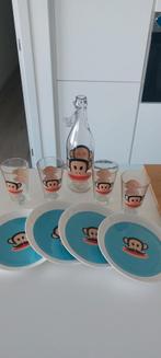 Paul Frank Plates Glazen Fles, Ophalen, Overige materialen, Nieuw, Overige stijlen