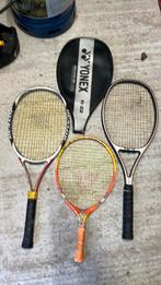 Tennis rackets, kleine prijs, gratis hoes, Sports & Fitness, Tennis, Utilisé, Enlèvement ou Envoi