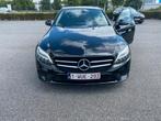 Mercedes c180 benzine 2019, Auto's, Automaat, Leder en Stof, Zwart, Particulier