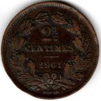 Luxemburg : 2 1/2 Centimes 1901 BAPTH? Zie Scan  KM#21  Ref, Postzegels en Munten, Munten | Europa | Niet-Euromunten, Ophalen of Verzenden