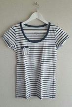 Vero Moda : nieuw wit marine blauw strepen t-shirt , mt M, Kleding | Dames, T-shirts, Maat 38/40 (M), Vero Moda, Wit, Nieuw