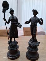 Vissers, man en vrouw., Ophalen