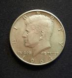 ½ Dollar „Kennedy Halve Dollar” 1964, Ophalen of Verzenden, Noord-Amerika, Setje, Zilver