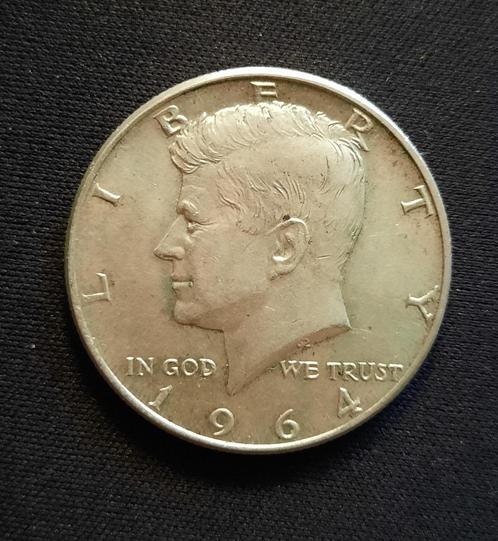 ½ Dollar „Kennedy Halve Dollar” 1964, Postzegels en Munten, Munten | Amerika, Setje, Noord-Amerika, Zilver, Ophalen of Verzenden