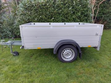 bagagewagen aanhangwagen huren max 5 fietsen en dakkoffer beschikbaar voor biedingen