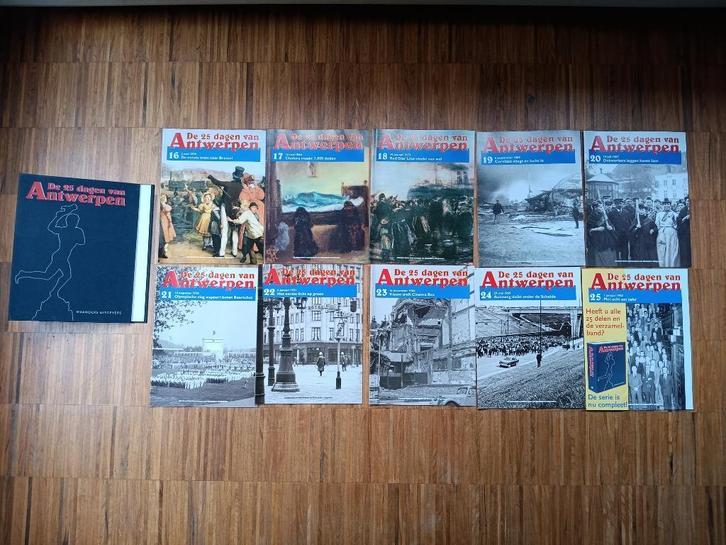 Verzamelmap: De 25 dagen van Vlaanderen, Boeken, Geschiedenis | Stad en Regio, Zo goed als nieuw, Ophalen of Verzenden