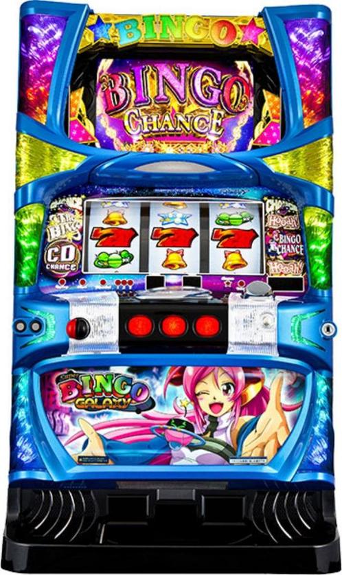 pachislo - SUPER BINGO GALAXY, Verzamelen, Automaten | Gokkasten en Fruitautomaten, Zo goed als nieuw, Overige munten, Met sleutels