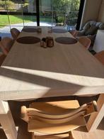 Teak Tafel, Huis en Inrichting, Tafels | Eettafels, Ophalen, 100 tot 150 cm, Teakhout, 200 cm of meer