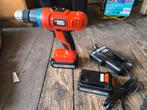 Black & Decker schroefboormachine EBL118 (batterijen), Ophalen, Gebruikt, Boor- en Schroefmachine, Variabele snelheid