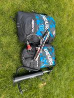 Ozone enduro kiteset 7m + 10m + bar + pomp, Watersport en Boten, Kitesurfen, Ophalen, Gebruikt, Kitesurf-set