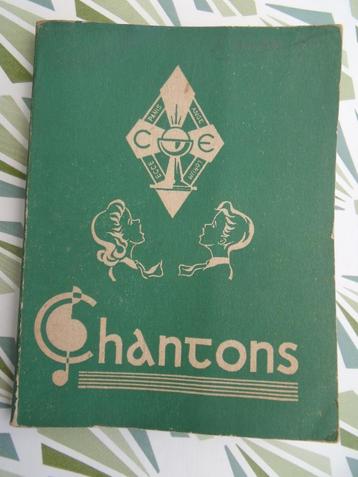chansonnier "Chantons" croisade eucharistique  - Namur, Enlèvement, Utilisé, Autres sujets/thèmes