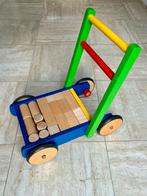Houten wandelwagentje met rem perfecte staat, Kinderen en Baby's, Ophalen, Zo goed als nieuw