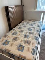 IKEA Songesand bedframe 90x200 met 2 bedlades – 2x, Huis en Inrichting, Ophalen, 90 cm, Eenpersoons, Wit