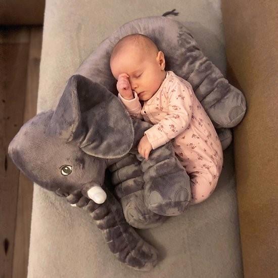 Mikamax olifant knuffel voor baby's. NIEUW, Kinderen en Baby's, Speelgoed | Knuffels en Pluche, Nieuw, Olifant, Ophalen of Verzenden