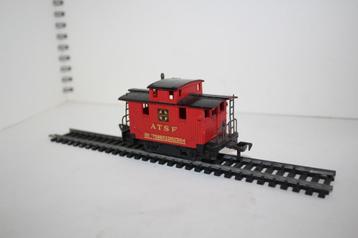 fleischmann ho fourgon ATSF, Fleischmann, Wagon, Envoi, Courant continu