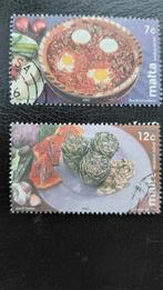 Postzegels Malta 2002 Maltese specialiteiten, Envoi, Affranchi, Autres thèmes