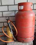 Gasbrander incl. gasflessen, Doe-het-zelf en Bouw, Ophalen, Gebruikt