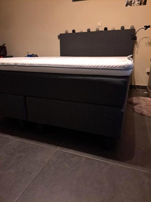 Boxspring 140x200, Huis en Inrichting, Slaapkamer | Boxsprings, Gebruikt, Ophalen