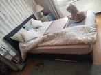Boxspring 140cm x 200, Huis en Inrichting, Slaapkamer | Bedden, Ophalen, Gebruikt