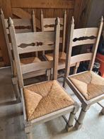 Oude eiken antieke stoelen, Ophalen