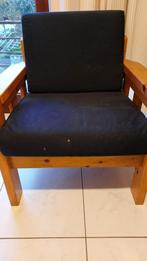 zetel, Huis en Inrichting, Fauteuils, Ophalen, Gebruikt, 75 tot 100 cm, 50 tot 75 cm
