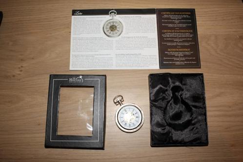 zakhorloge ev. mét ketting The heritage Loire, Handtassen en Accessoires, Horloges | Heren, Zo goed als nieuw, Zakhorloge, Ophalen of Verzenden