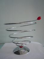 Design fruitschaal Vintage met spiralen "Flash Due", Overige materialen, Mand, Rond, Ophalen of Verzenden