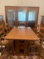 Volledige eetkamer, Huis en Inrichting, Ophalen, Zo goed als nieuw, 4 tot 6 stoelen