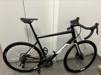 Cube Attain Race Disc 2020 Black & White, Fietsen en Brommers, Fietsen | Racefietsen, 28 inch, Heren, Aluminium, Zo goed als nieuw