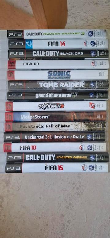 Lot jeux ps3 beschikbaar voor biedingen