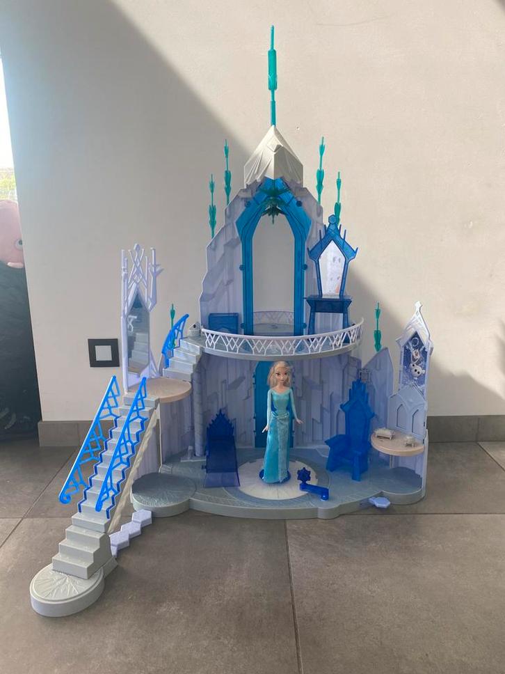 Groot Frozen kasteel - het ijspaleis van Elsa, Kinderen en Baby's, Speelgoed | Poppenhuizen, Accessoires, Ophalen