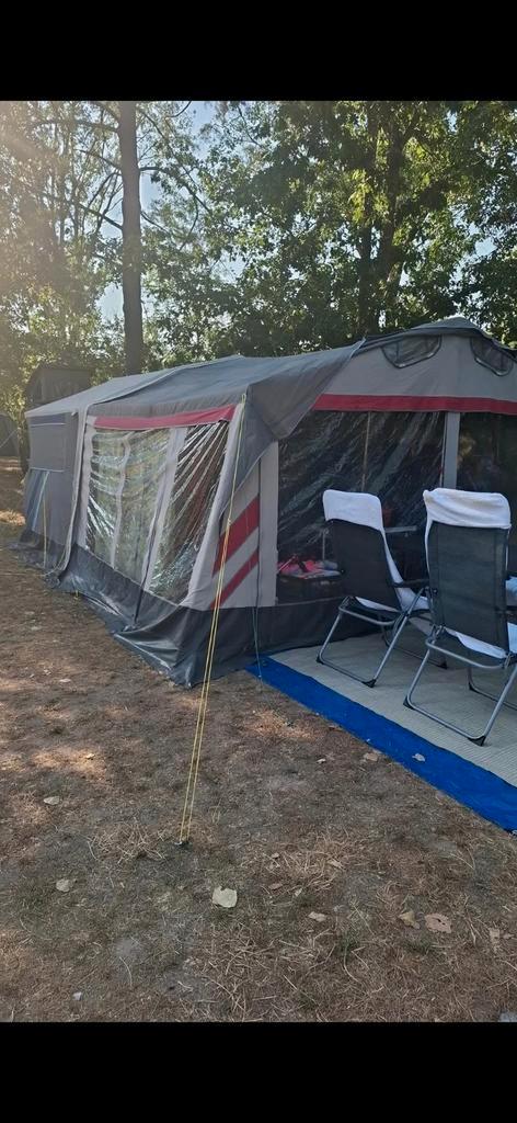 Vouwwagen raclet + kampeermateriaal, Caravans en Kamperen, Vouwwagens, Raclet, Ophalen