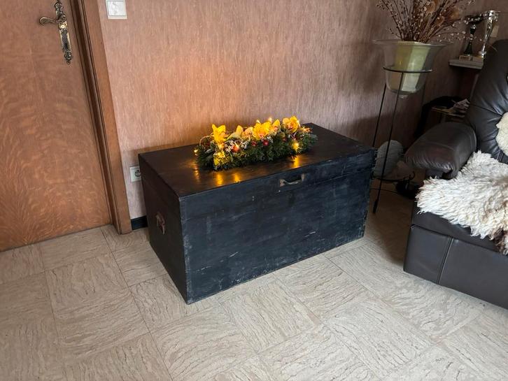 Mooie functionele antieken kist te koop, Huis en Inrichting, Woonaccessoires | Kisten, Zo goed als nieuw, Ophalen