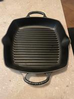 Le crueset grillpan, Huis en Inrichting, Ophalen, Zo goed als nieuw, Gietijzer