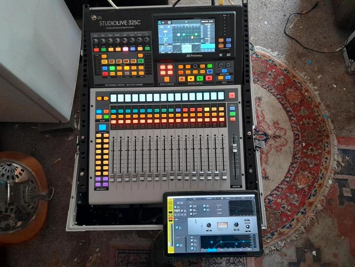 Presonus 32sc studiolive III + NSB 32.16 stagebox, Muziek en Instrumenten, Mengpanelen, Zo goed als nieuw, Ophalen