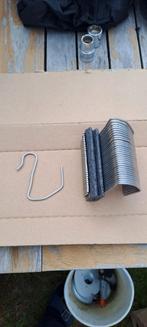 panhaken type zie foto. 400 stuks . 35 euro, Ophalen, Nieuw, Inox